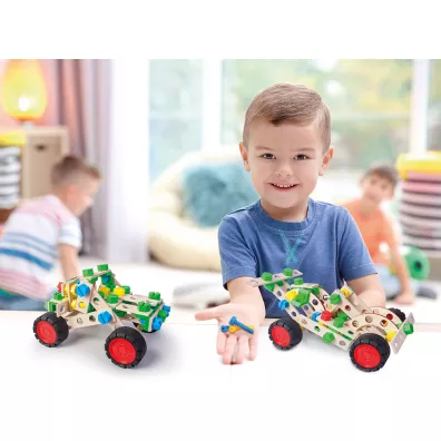 Ma�y Konstruktor Junior 3in1 91 el. Off Road Vehicle