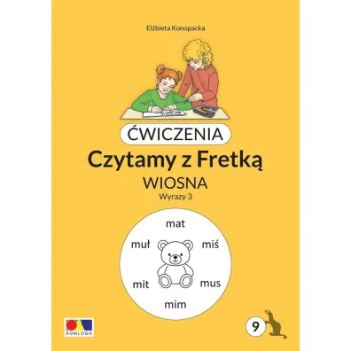 �wiczenia. Czytamy z Fretk� cz.9 Wiosna. Wyrazy 3