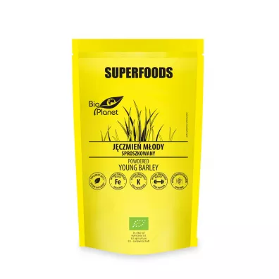 Bio Planet J�czmie� m�ody sproszkowany - suplement diety 100 g Bio