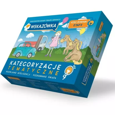 Kategoryzacje atematyczne. Rzeczowniki - etap 1 - Agnieszka Bala
