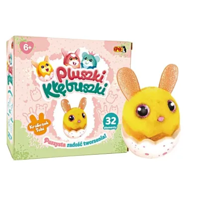Zestaw kreatywny 32 el. Pluszki k��buszki. Kr�liczek Tobi Epee