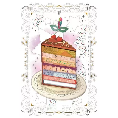 DaVinci Karnet + koperta Ciacho 12x18cm