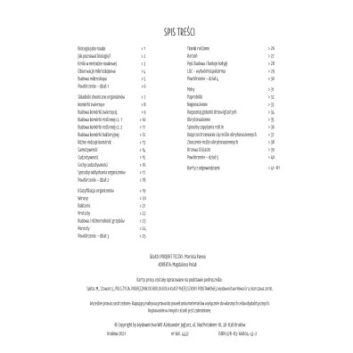 Biologia. Graficzne karty pracy dla klasy 5