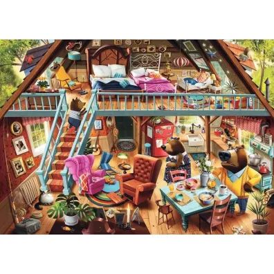 Puzzle 1000 el. Porwanie Z�otow�osej Ravensburger