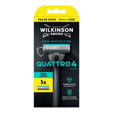 Sword Quattro 4 maszynka do golenia + wk�ady 5szt