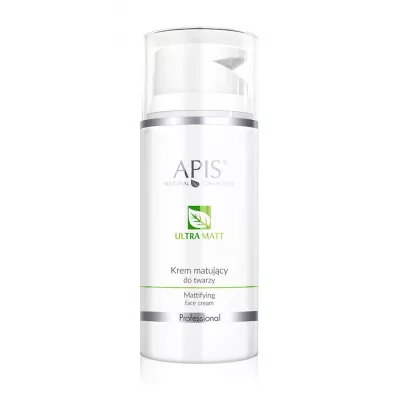 Apis Ultra Matt krem matujcy do cery tustej z rozszerzonymi porami 100 ml