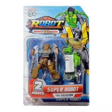 Robot + motocykl Swede