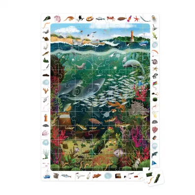 Puzzle obserwacyjne 84 el. Batyk Bright Junior Media
