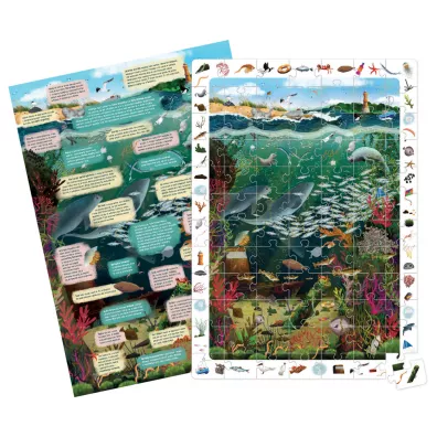 Puzzle obserwacyjne 84 el. Batyk Bright Junior Media