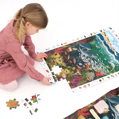 Puzzle obserwacyjne 84 el. Batyk Bright Junior Media