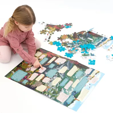 Puzzle obserwacyjne 84 el. Batyk Bright Junior Media