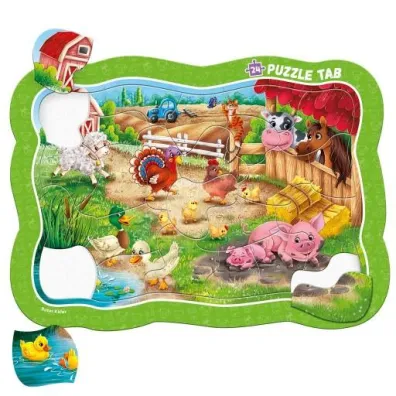 Puzzle ramkowe 24 el. Farma Roter Kafer