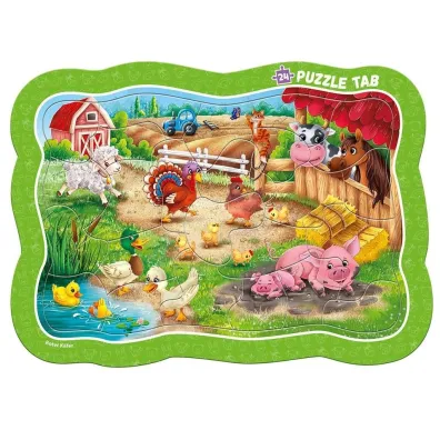 Puzzle ramkowe 24 el. Farma Roter Kafer