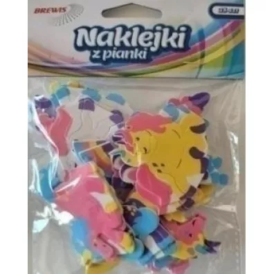 Brewis Naklejki z pianki jednoro�ec 28 szt.