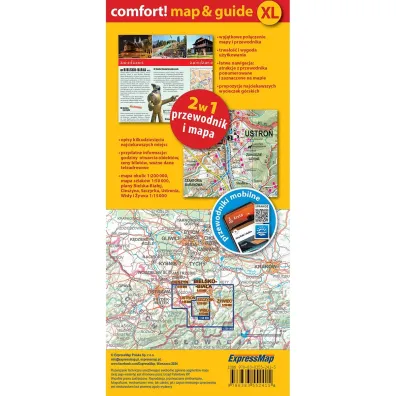 Beskid �l�ski map&guide XL PL laminat 2024
