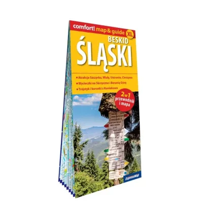 Beskid �l�ski map&guide XL PL laminat 2024