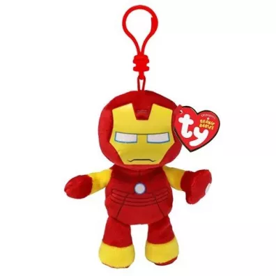 Marvel - komiksy, zabawki, gad�ety Brelok pluszowy Iron Man 8,5cm Marvel METEOR TY34007