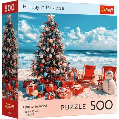 Puzzle 500  USA Collection: Holiday in Paradise Trefl