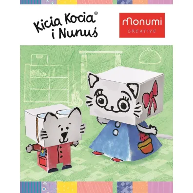 ZEST KREAT DO KOLOR KICIA KOCIA I NUNUS 3D PUD