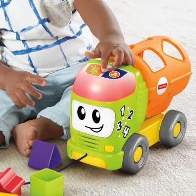 Fisher-Price Edukacyjna ci�ar�wka sorter GFJ37 Mattel