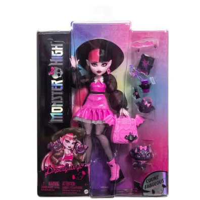 Monster High. Draculaura Lalka podstawowa HRP64 Mattel