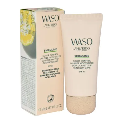 Shiseido Krem do twarzy Waso Shikulime Color Control Oil-Free Moisturizer SPF 30 50 ml