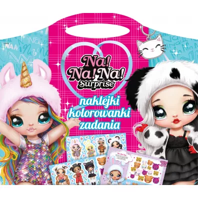 Na! Na! Na! Surprise. Naklejki, kolorowanki, zadania