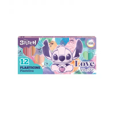 CoolPack Plastelina 12-kol. pastel Disney Fashion Stitch