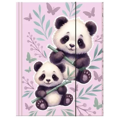 Derform Teczka z gumk� A4 - Panda 11
