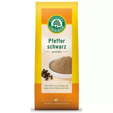 Lebensbaum Pieprz czarny mielony 50 g Bio