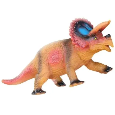 Winylowy triceratops 23cm