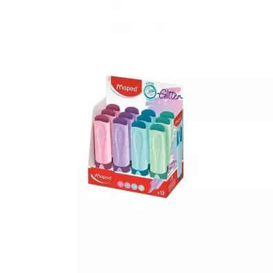 Maped Zakre�lacz Fluo Peps pastel/brokat mix 12 szt.