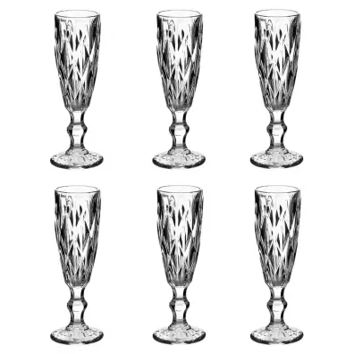 Mondex Komplet kieliszkw Elise Clear 6 x 180 ml