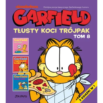 Garfield. T�usty koci tr�jpak. Tom 8 - Jim Davis