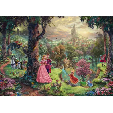 Puzzle 1000 el. �pi�ca Kr�lewna, Thomas Kinkade Schmidt