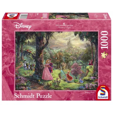 Puzzle 1000 el. �pi�ca Kr�lewna, Thomas Kinkade Schmidt
