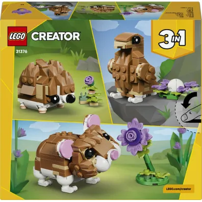 LEGO Creator Uroczy chomik z kwiatkiem 31376