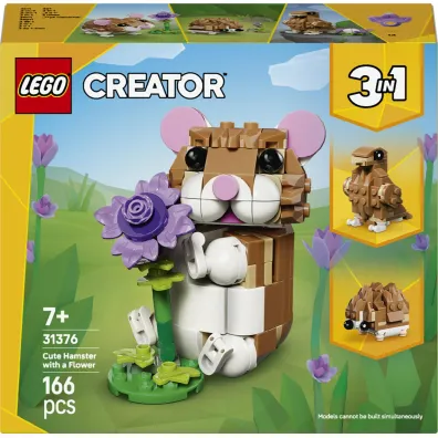 LEGO Creator Uroczy chomik z kwiatkiem 31376