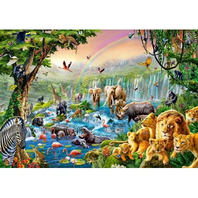 Puzzle 500 el. Jungle river Castorland
