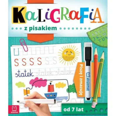 KSIAZECZKA EDUK 205X240 KALIGRAFIA PISAK AKS - Anna Podg�rska