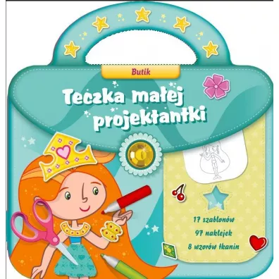 Teczka ma�ej projektantki turkus 2. Butik