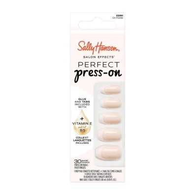 Sally Hansen Salon Effects Perfect Press On sztuczne paznokcie samoprzylepne On Pointe 30 szt.