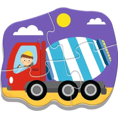 Baby Puzzle. Pojazdy na budowie Trefl