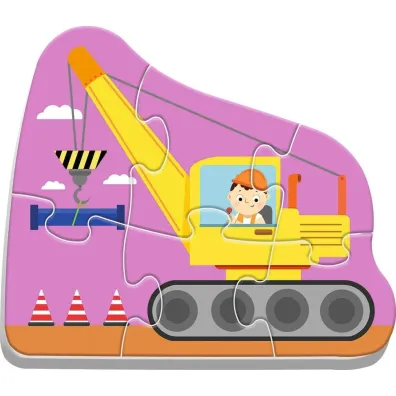 Baby Puzzle. Pojazdy na budowie Trefl