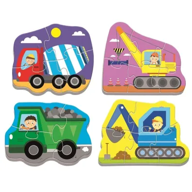 Baby Puzzle. Pojazdy na budowie Trefl