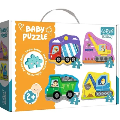 Baby Puzzle. Pojazdy na budowie Trefl