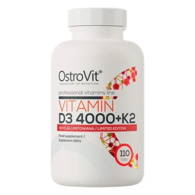 OstroVit Witamina D3 4000 + K2 Suplement diety 110 tab.