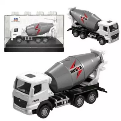 Betoniarka metalowa biaa 1:80 Leantoys