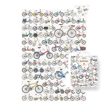 Puzzle Puzzlove CzuCzu 1000 el. Rowery Bright Junior Media