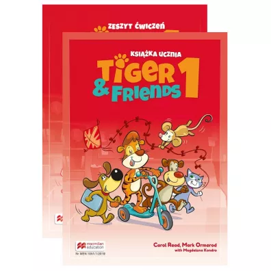Tiger & Friends 1. Ksi��ka ucznia i zeszyt �wicze� + kod - Magdalena Kondro, Mark Ormerod, Carol Read